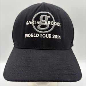 Garth‎ Brooks World Tour 2014 Black Flexfit Tech 110/One Ten Adjustable Hat
